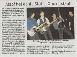 Belgian Quo Band Gentse feesten