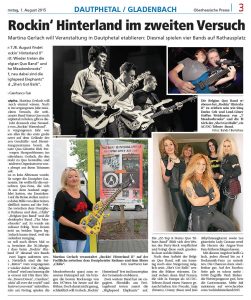 Belgian Quo Band Rockin Hinterland Duitsland