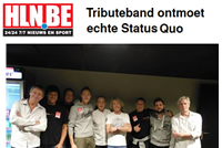 HLN 28 november 2015 Belgian Quo Band meets Status Quo