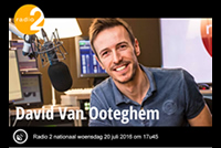 Radio 2 nationaal bij David Van Ooteghem de Spits